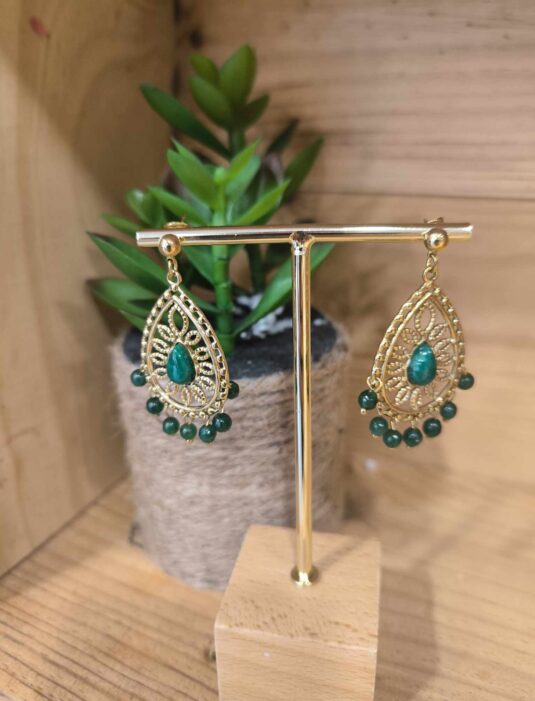 Boucles d'oreilles - Jade