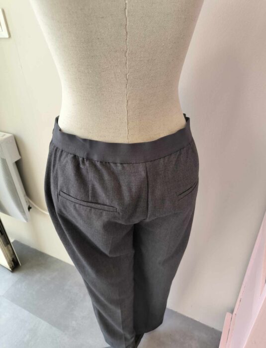 Pantalon pinces gris Promod - 38