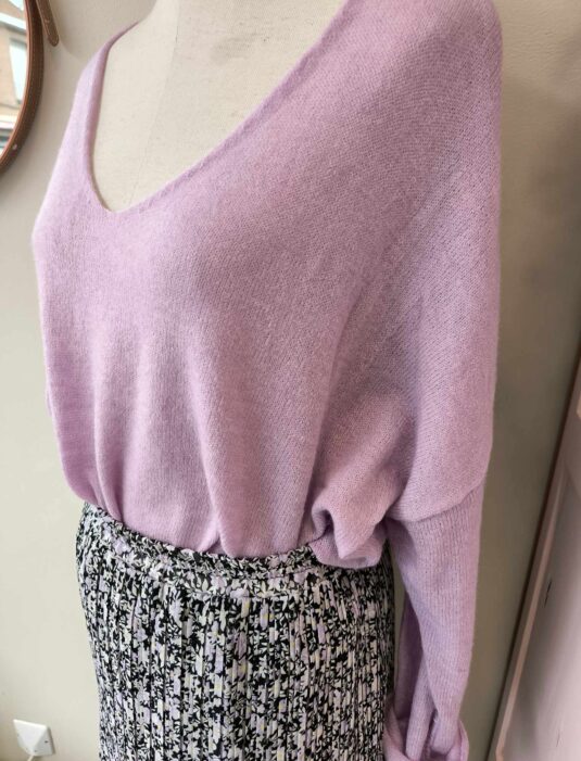 Pull Lavande Jubylee - taille unique